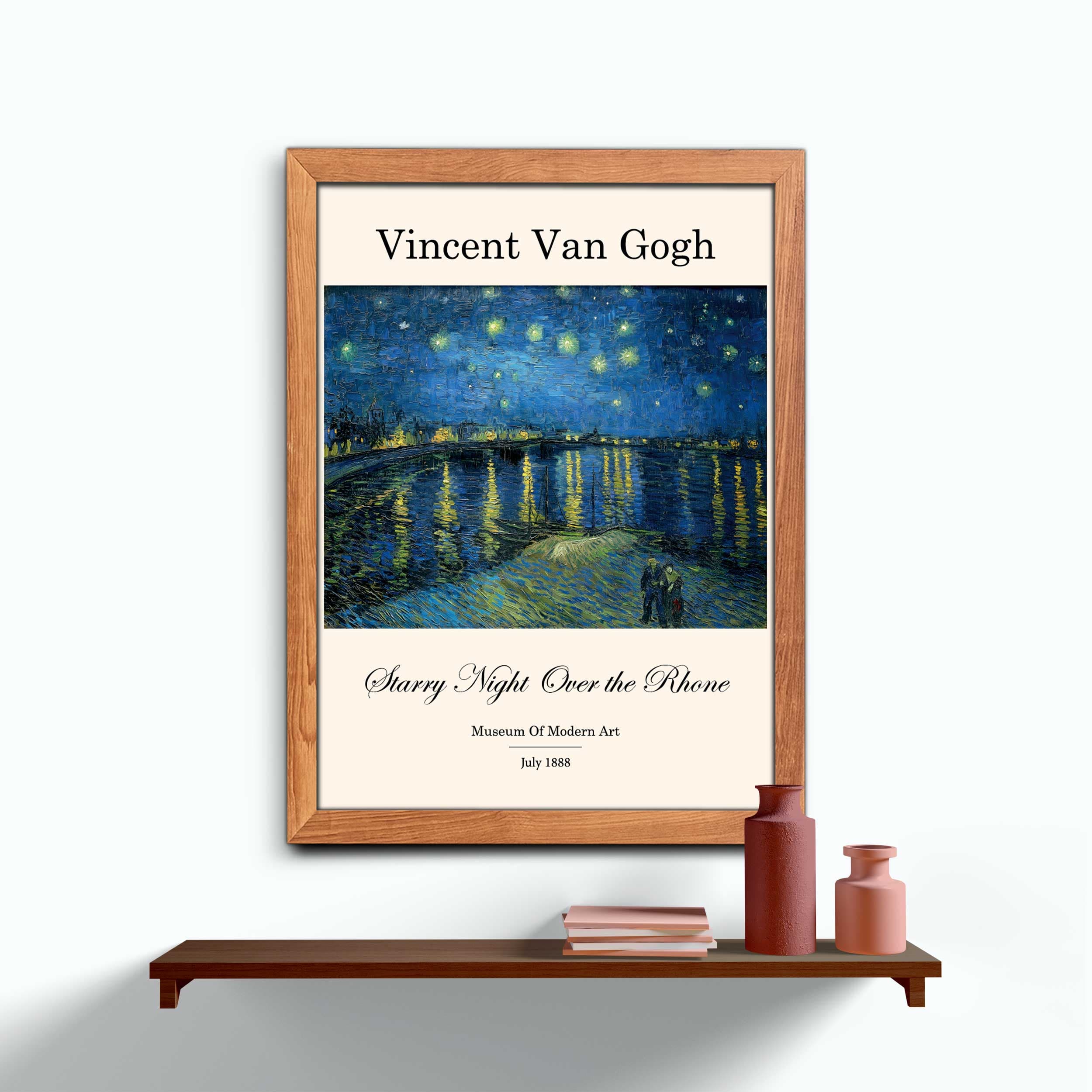 Van Gogh – Starry Night Over the Rhone Tablo