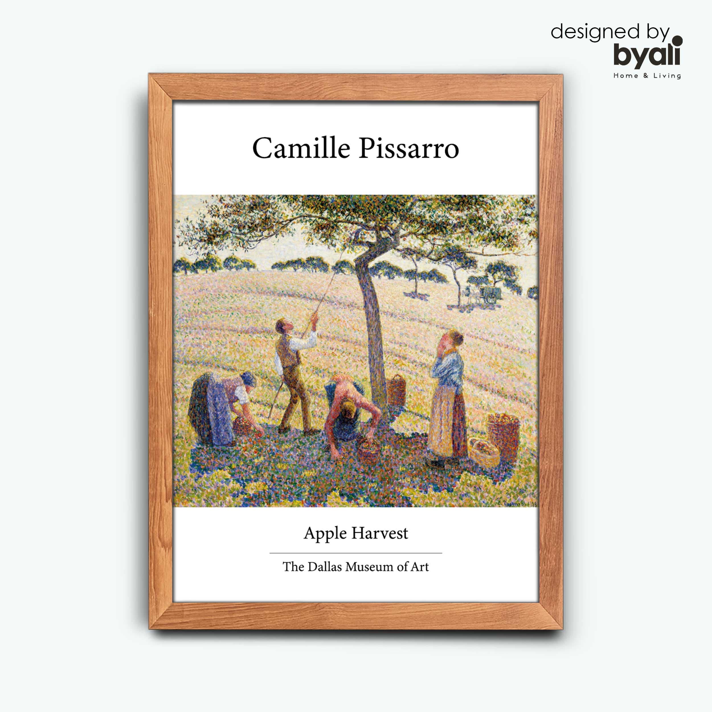 Camille Pissarro Apple Harvest Tablo