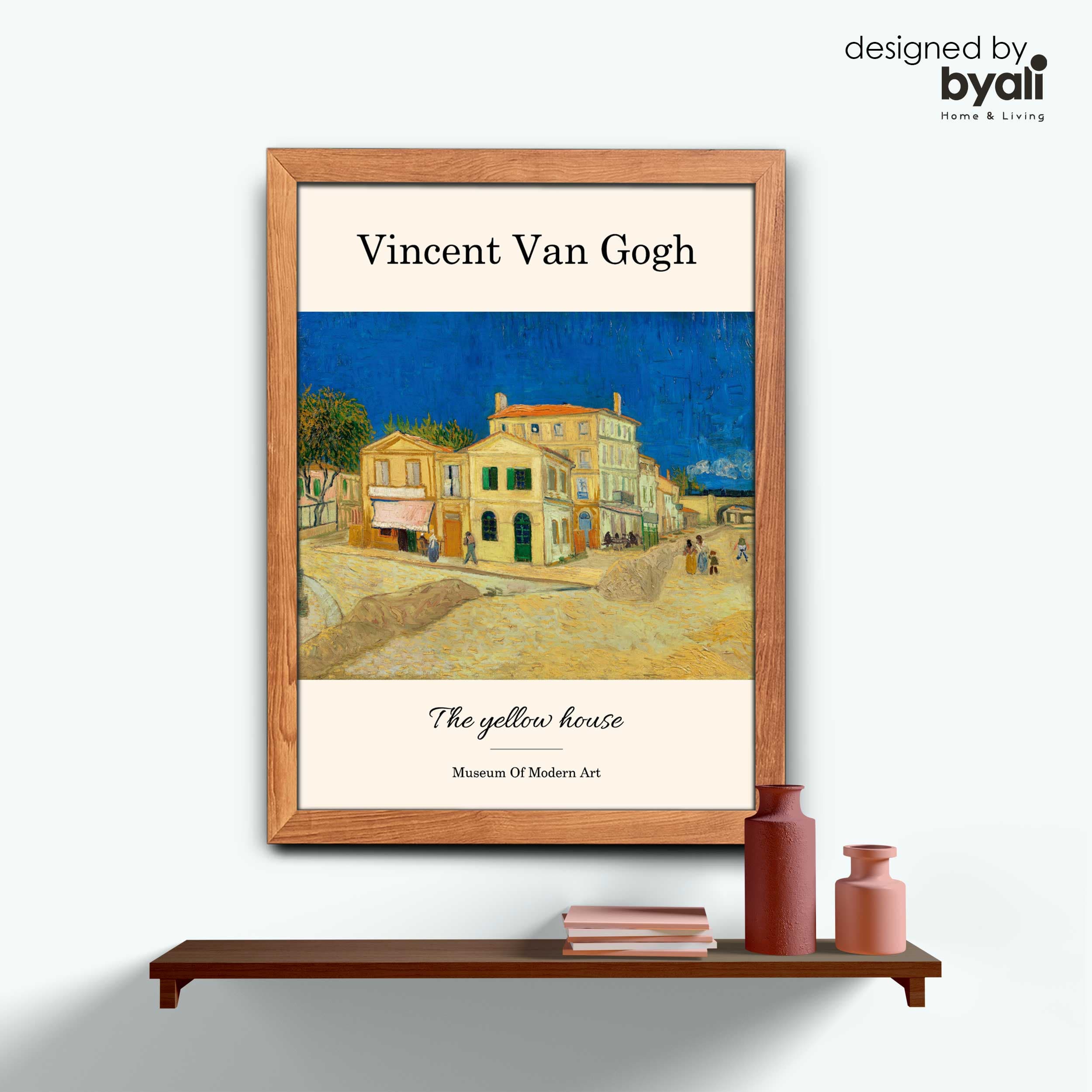 Van Gogh – The yellow house Tablo