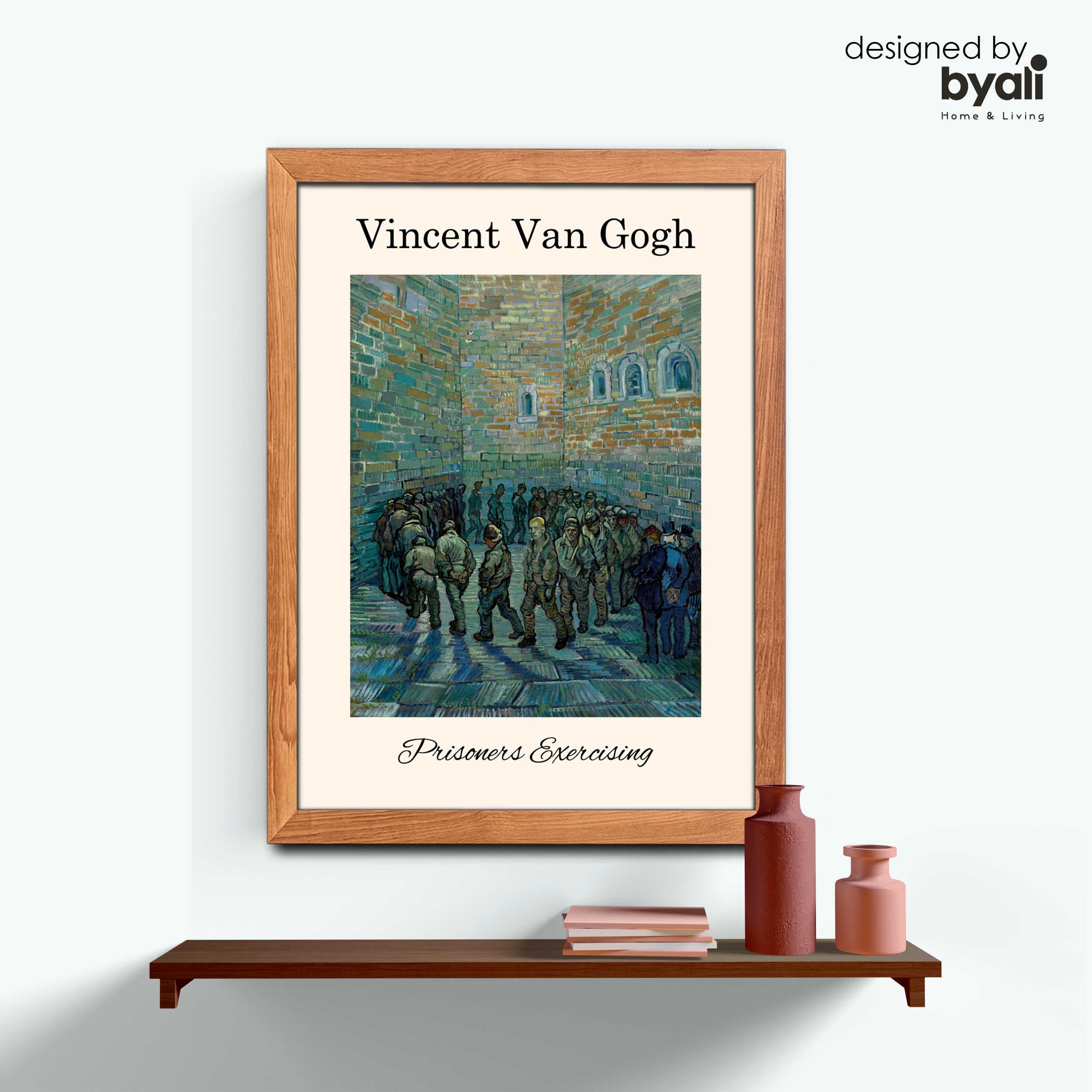 Van Gogh – Prisoners Exercising Tablo