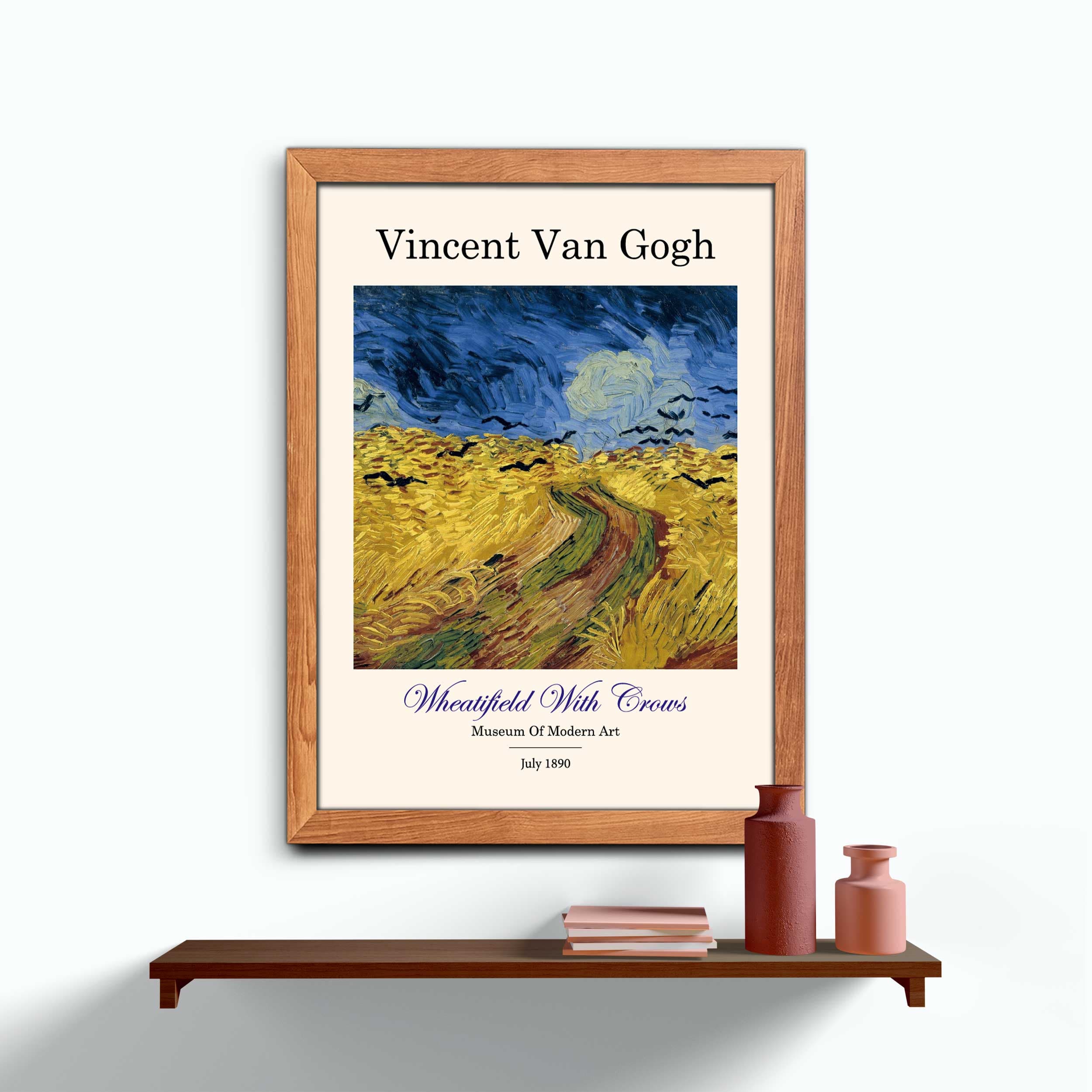 Van Gogh – Wheatfield with Crows Tablo 1009