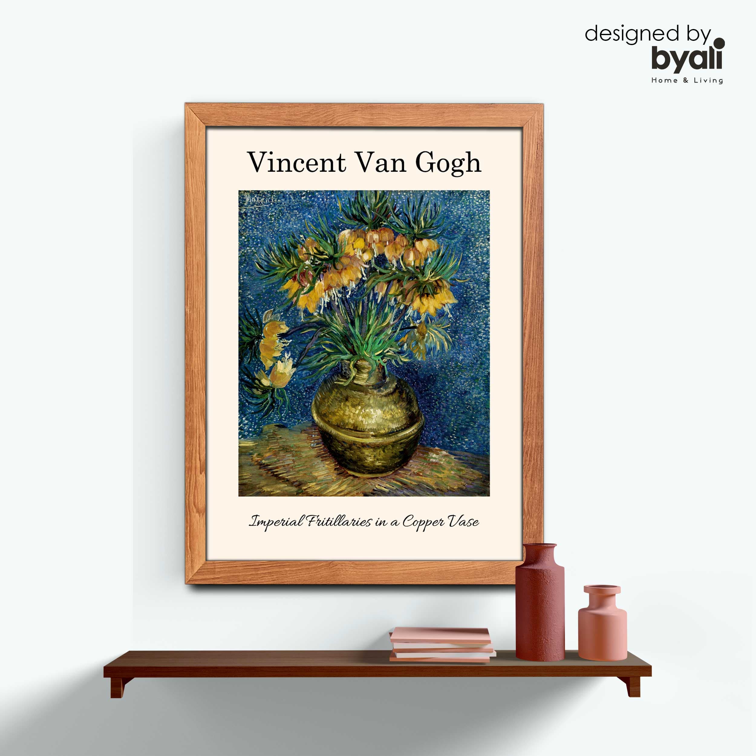 Van Gogh – Imperial Fritillaries in a Copper Vase Tablo