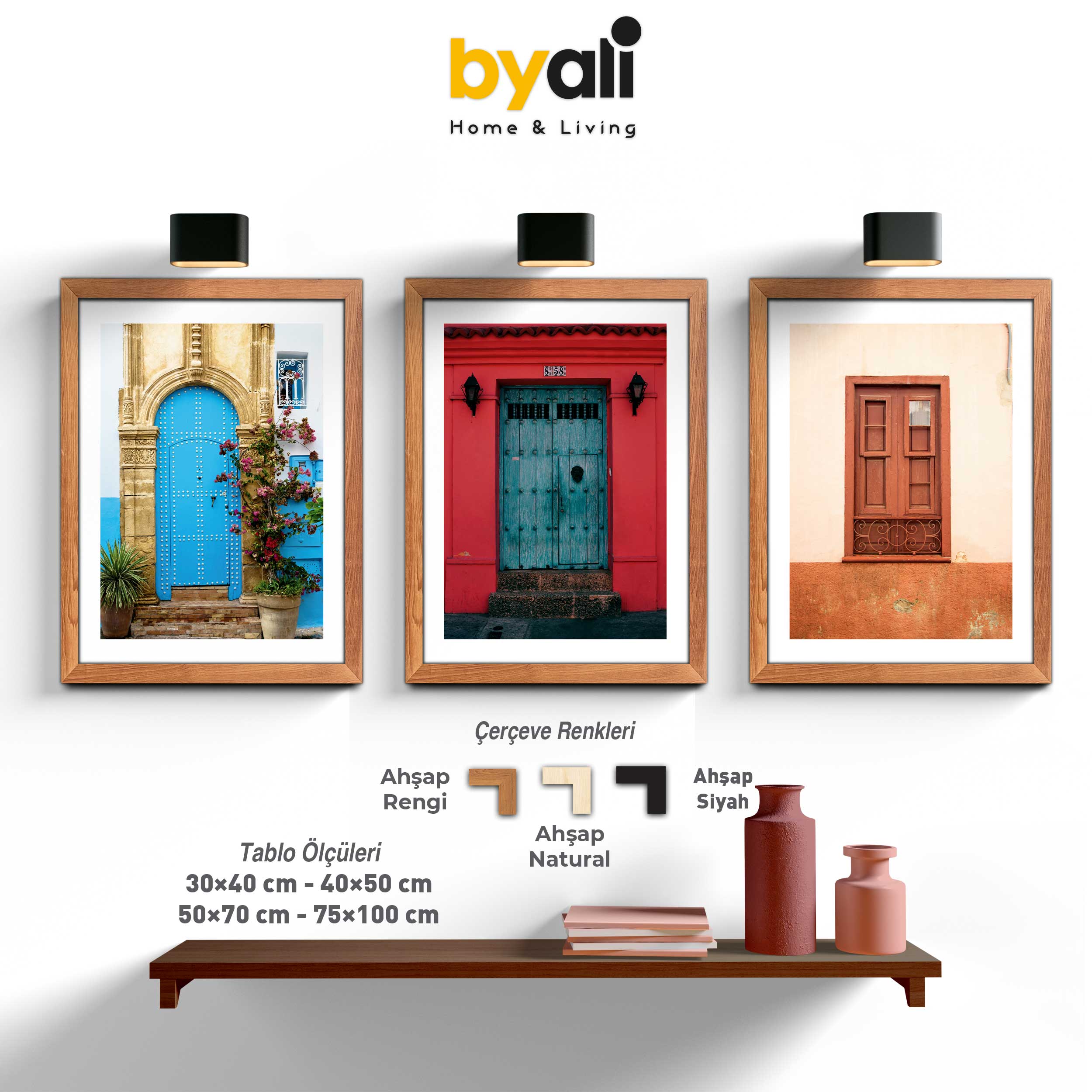 Life Style 3’lü Tablo Seti 1062