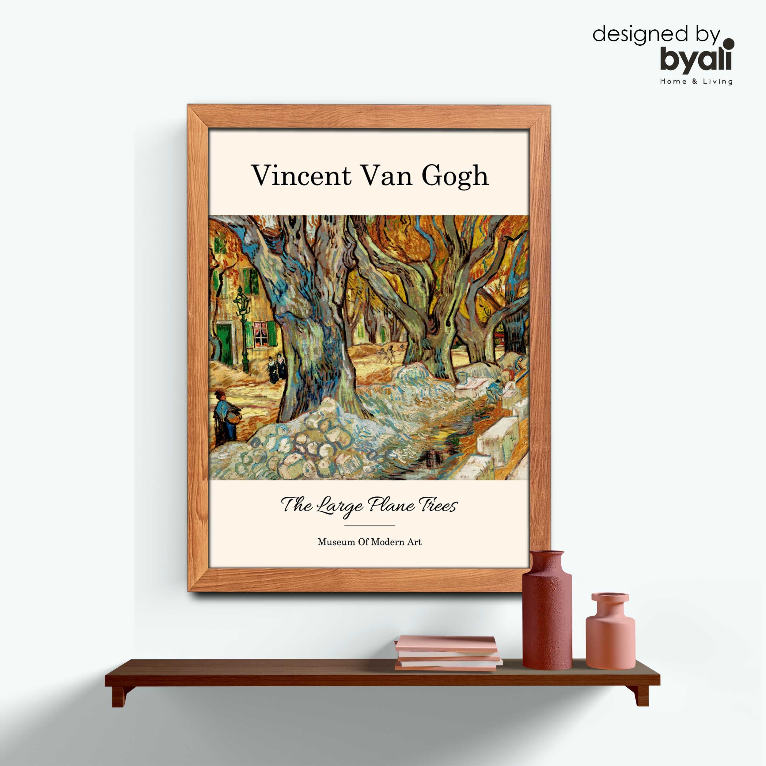 Van Gogh – The Large Plane Trees Tablo