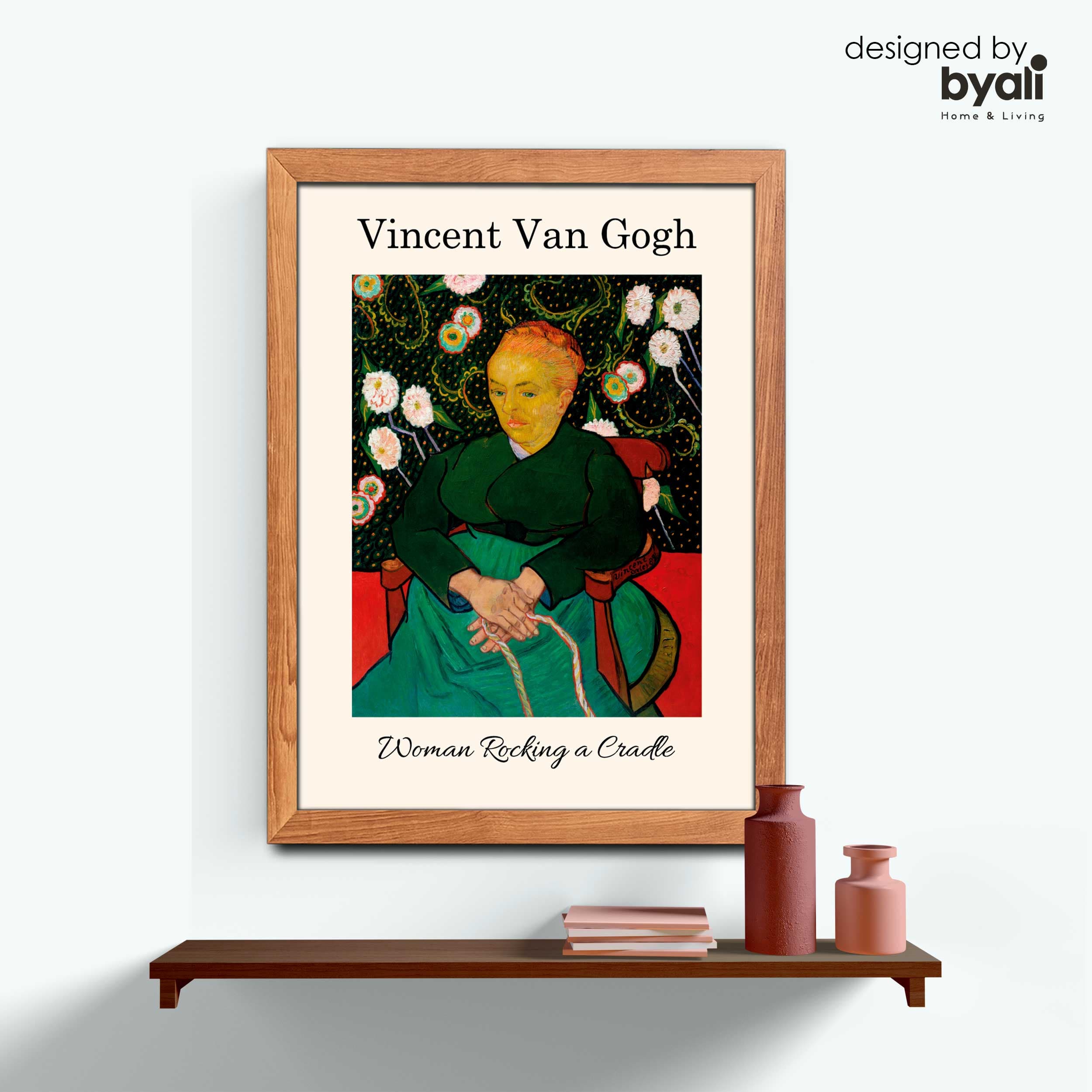 Van Gogh – Kadın Rocking a Cradle Tablo