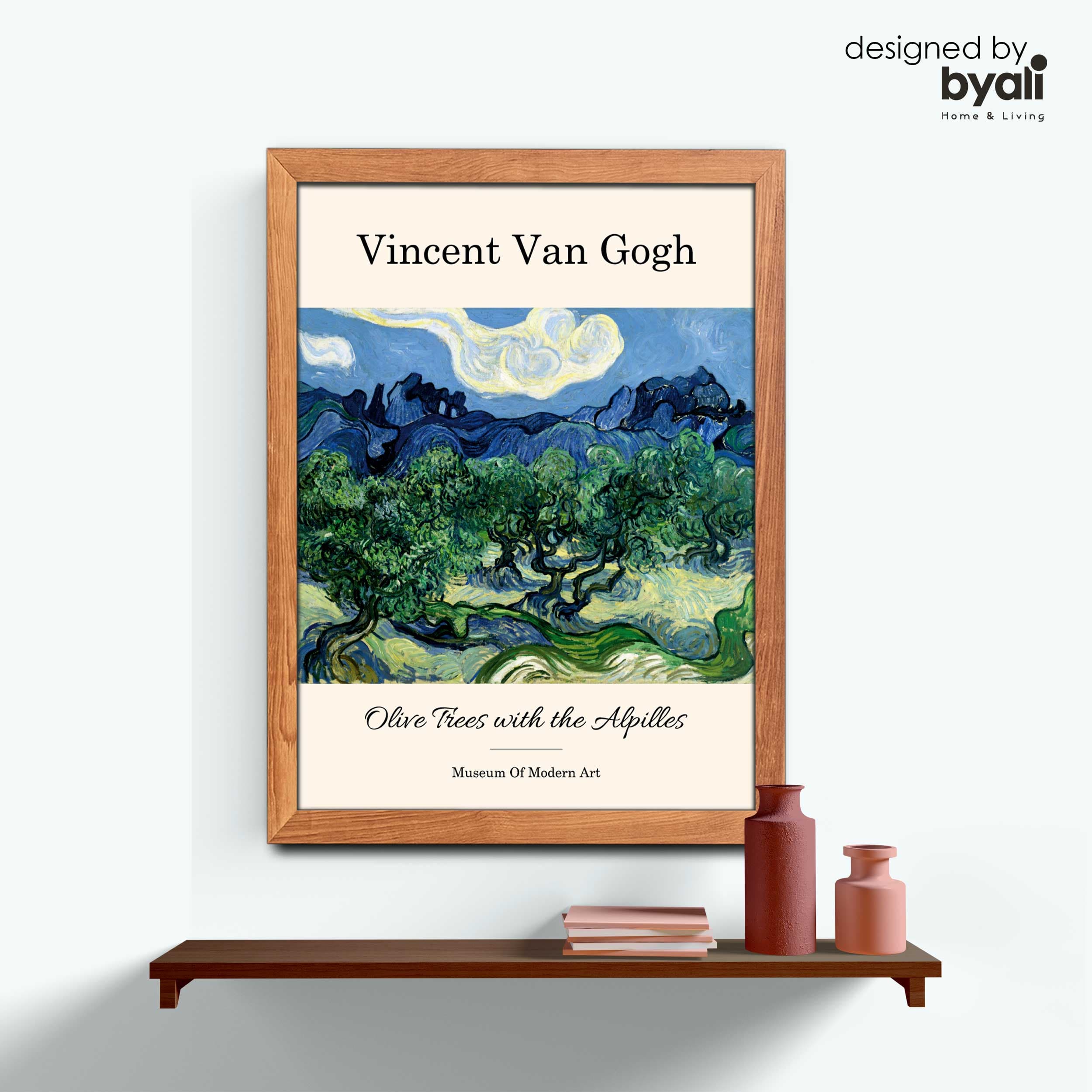 Van Gogh – Olive Trees with the Alpilles Tablo