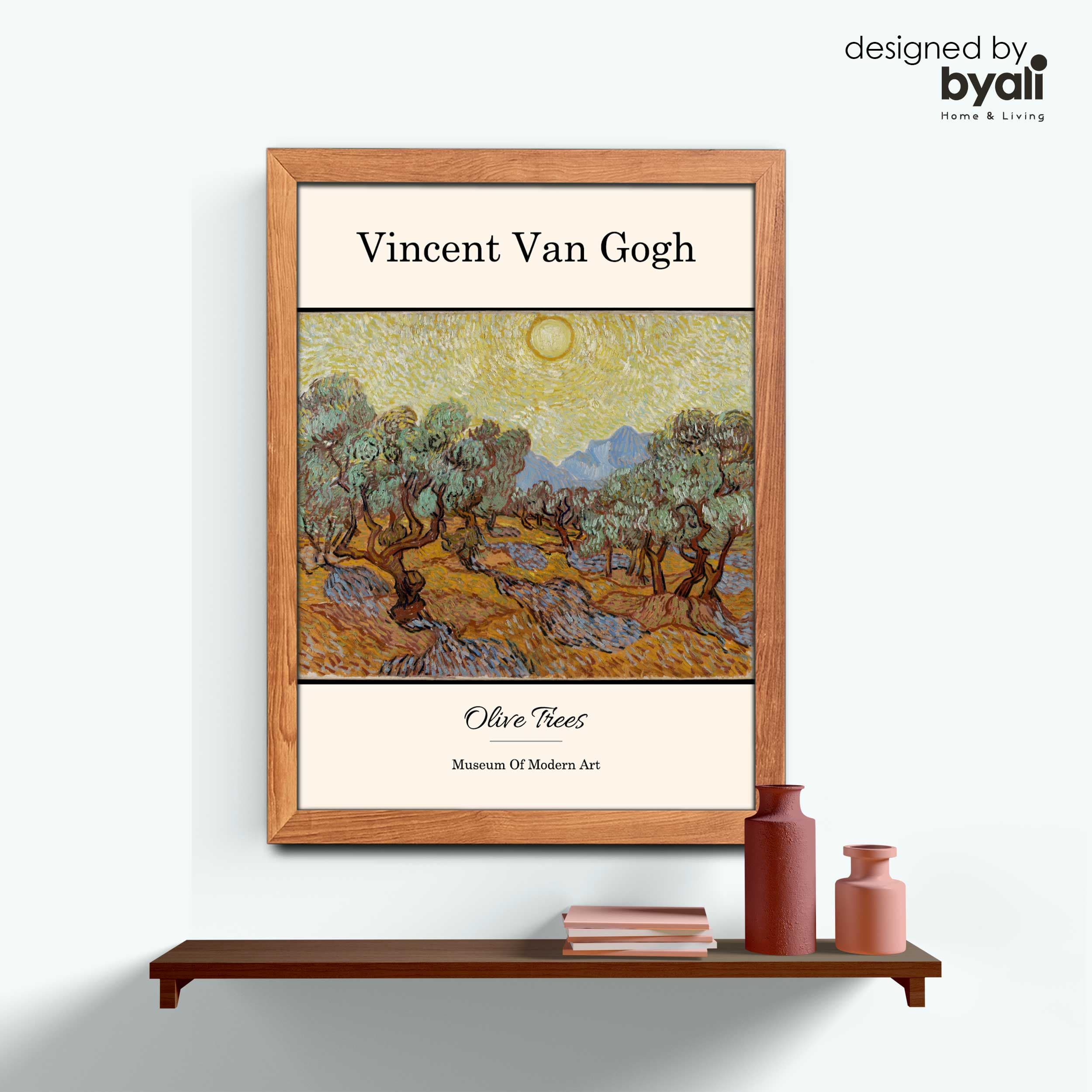 Van Gogh – Olive Trees Tablo 1024