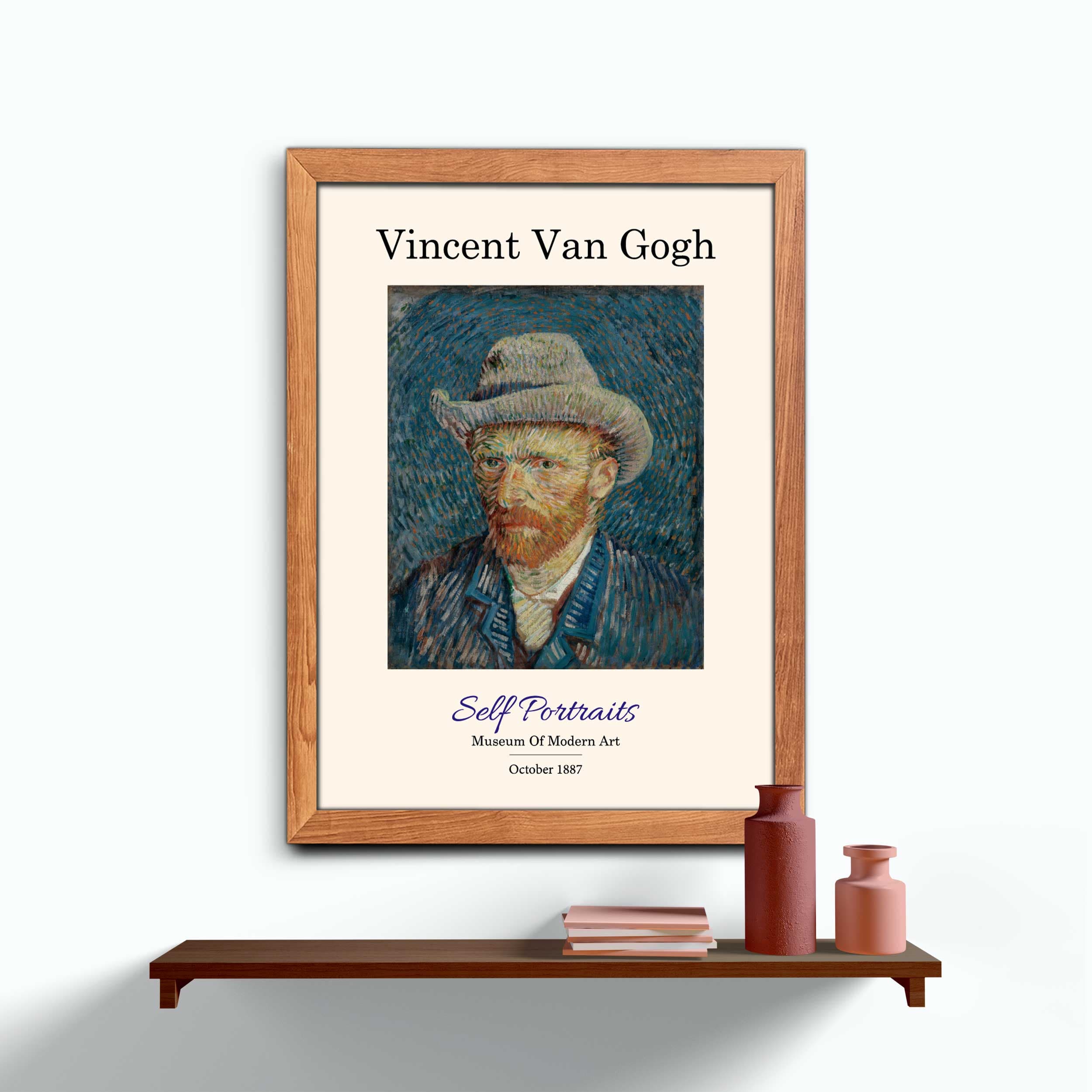 Van Gogh – Self Portraits Tablo