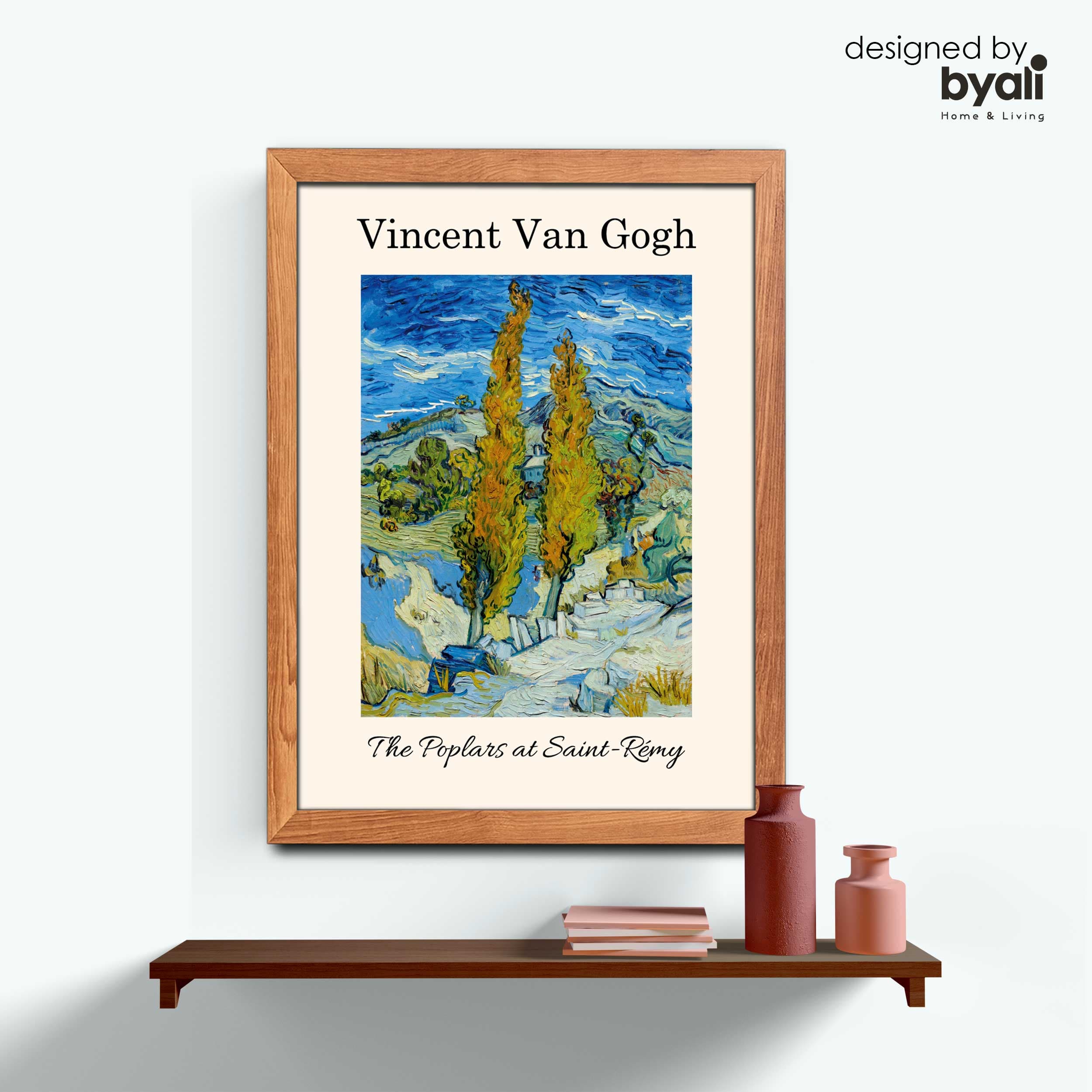 Van Gogh – The Poplars at Saint-Rémy Tablo