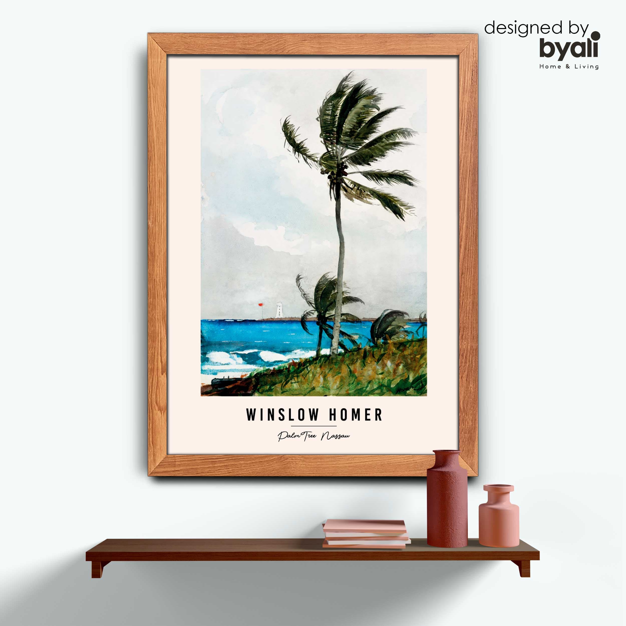 Winslow Homer – Palm Tree Nassau Tablo