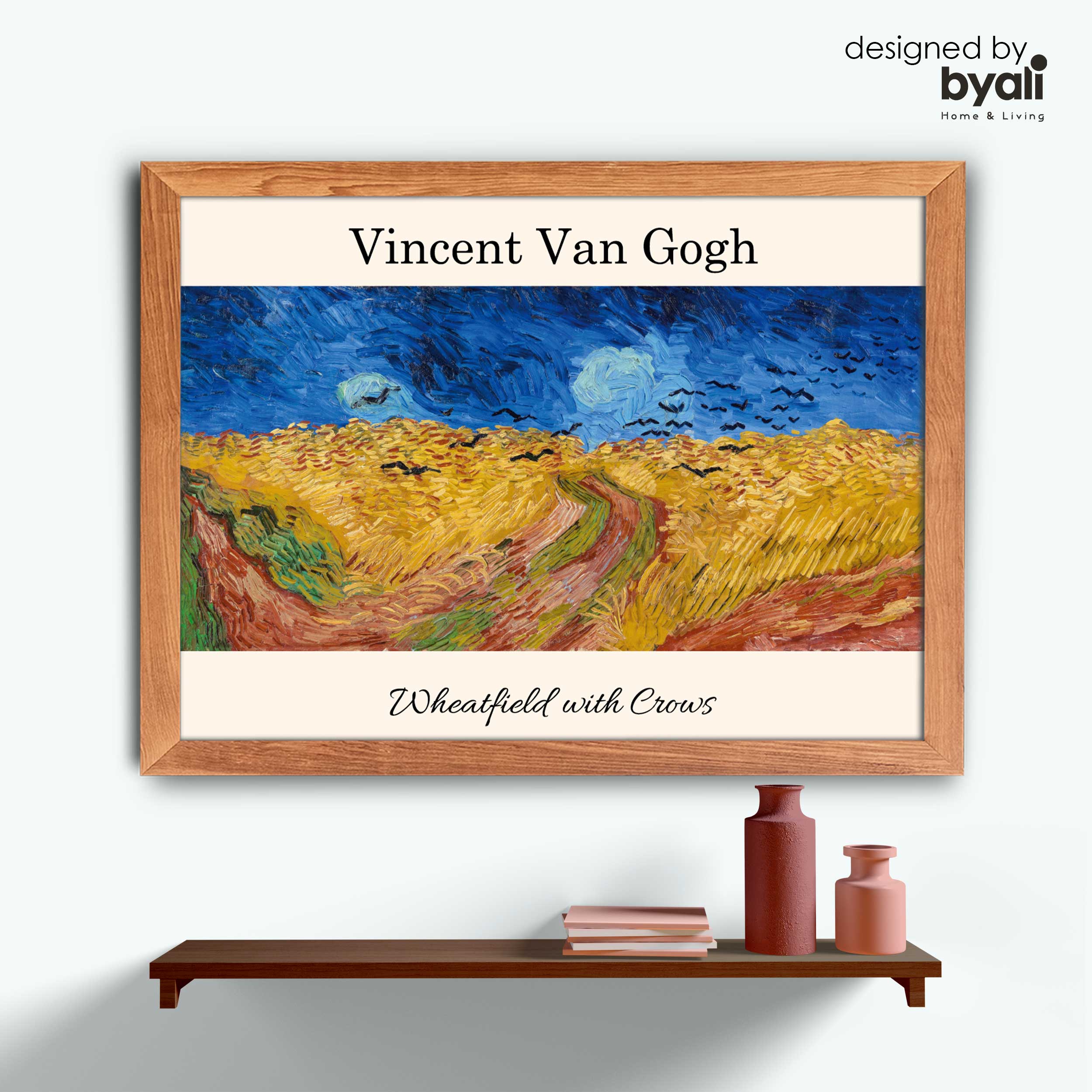 Van Gogh – Wheatfield with Crows Tablo 1060