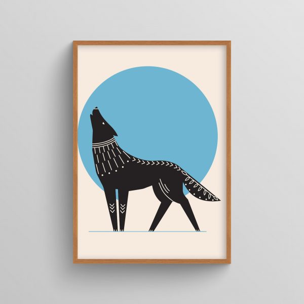 Ahşap Çerçeveli Geometric 3’lü Tablo Seti