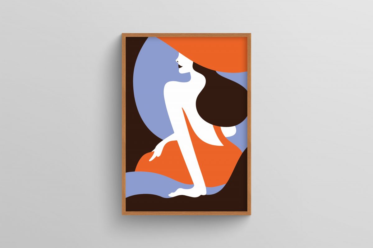 Ahşap Çerçeveli boho wall art 3'lü Tablo Seti