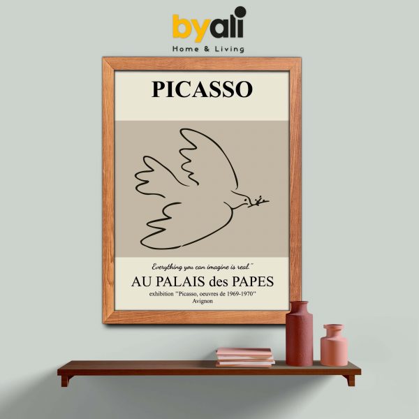 Ahşap Çerçeveli Matisse 3’lü Tablo Seti
