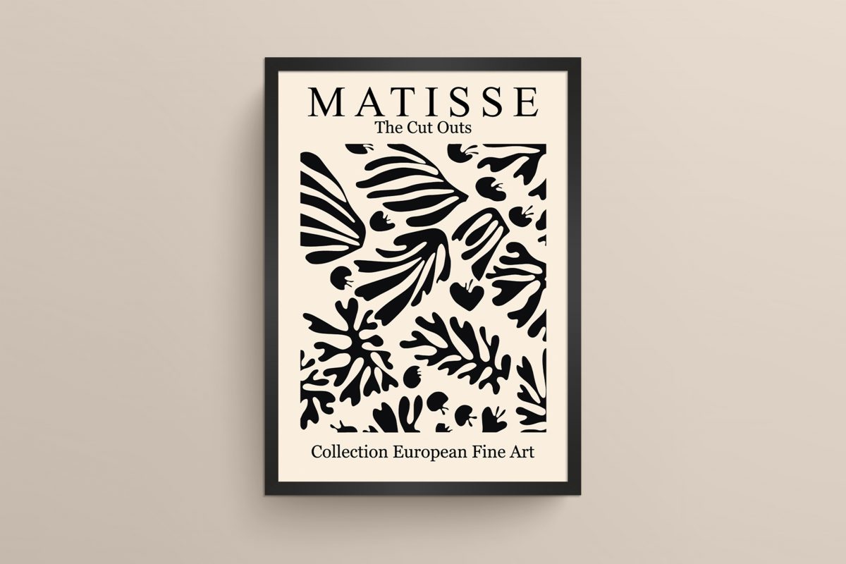 Ahşap Çerçeveli Matisse 3’lü Tablo Seti M3005