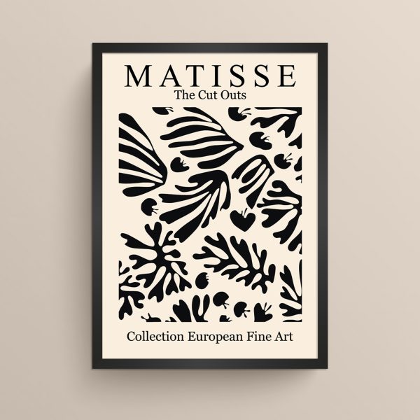 Ahşap Çerçeveli Matisse 3’lü Tablo Seti M3005