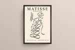 Ahşap Çerçeveli Matisse 3’lü Tablo Seti