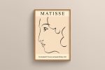 Ahşap Çerçeveli Matisse 3’lü Tablo Seti