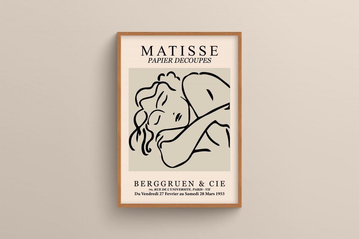 Ahşap Çerçeveli Picasso 3’lü Tablo Seti