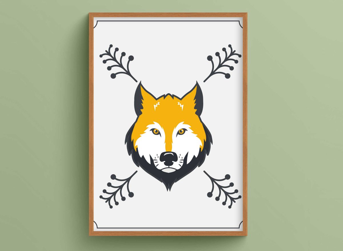 Ahşap Çerçeveli animals 3’lü Tablo Seti