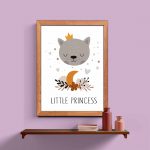 Çocuk Odası Ahşap Çerçeveli 3’lü Tablo Seti 3153 - Görsel 4