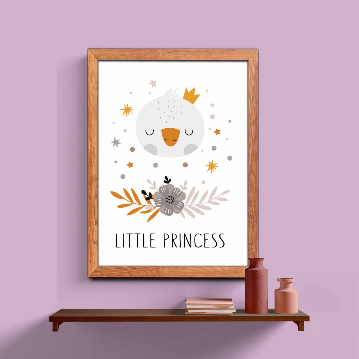 Çocuk Odası Ahşap Çerçeveli 3’lü Tablo Seti 3153 - Görsel 3