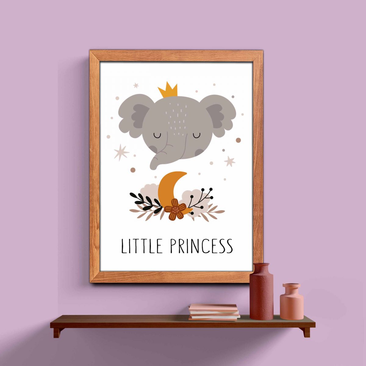 Çocuk Odası Ahşap Çerçeveli 3’lü Tablo Seti 3153 - Görsel 2