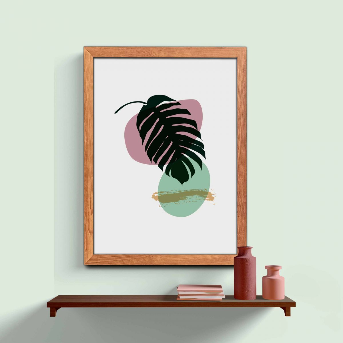 Bohemian Ahşap Çerçeveli 3’lü Tablo Seti 3158 - Görsel 2