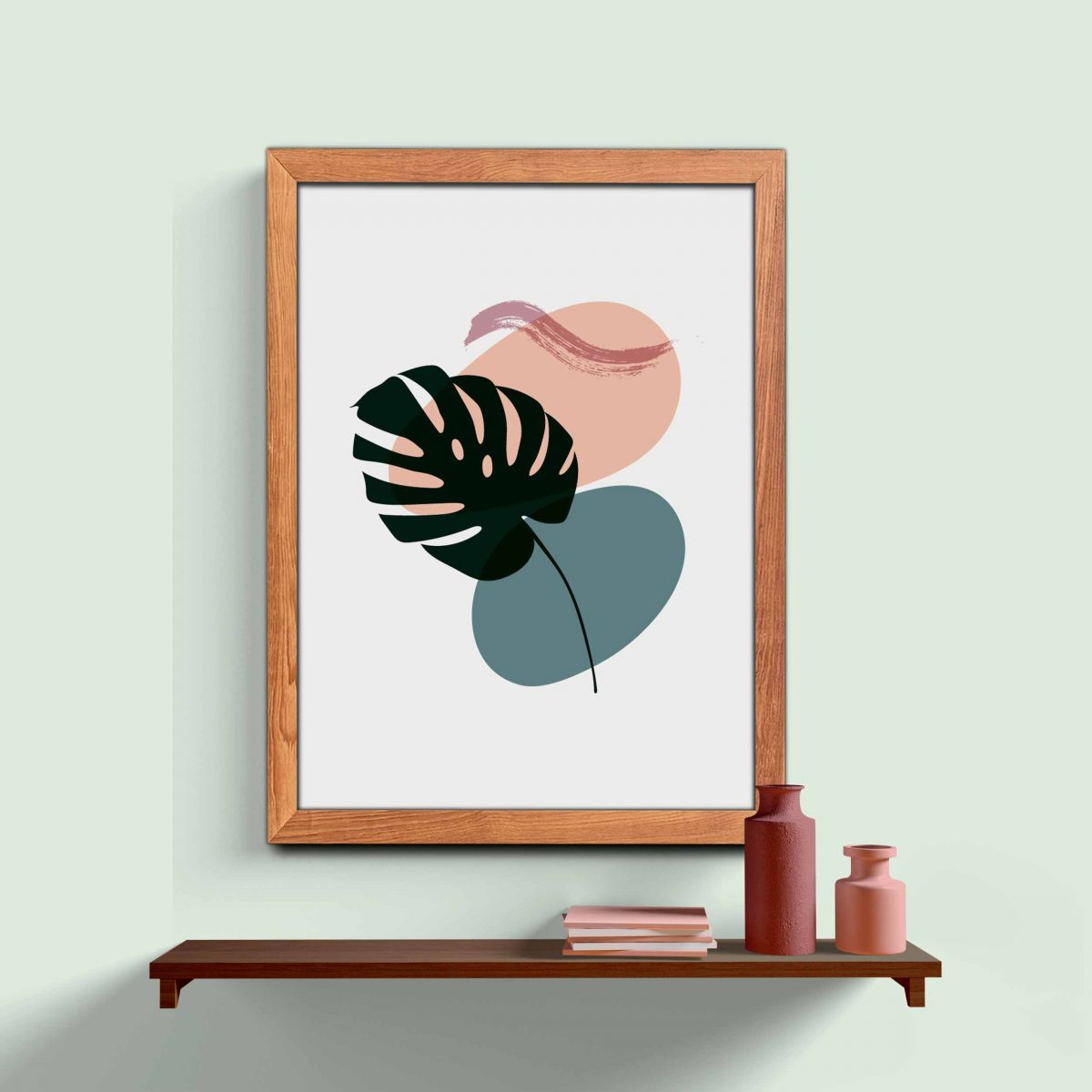 Bohemian Ahşap Çerçeveli 3’lü Tablo Seti 3158 - Görsel 4