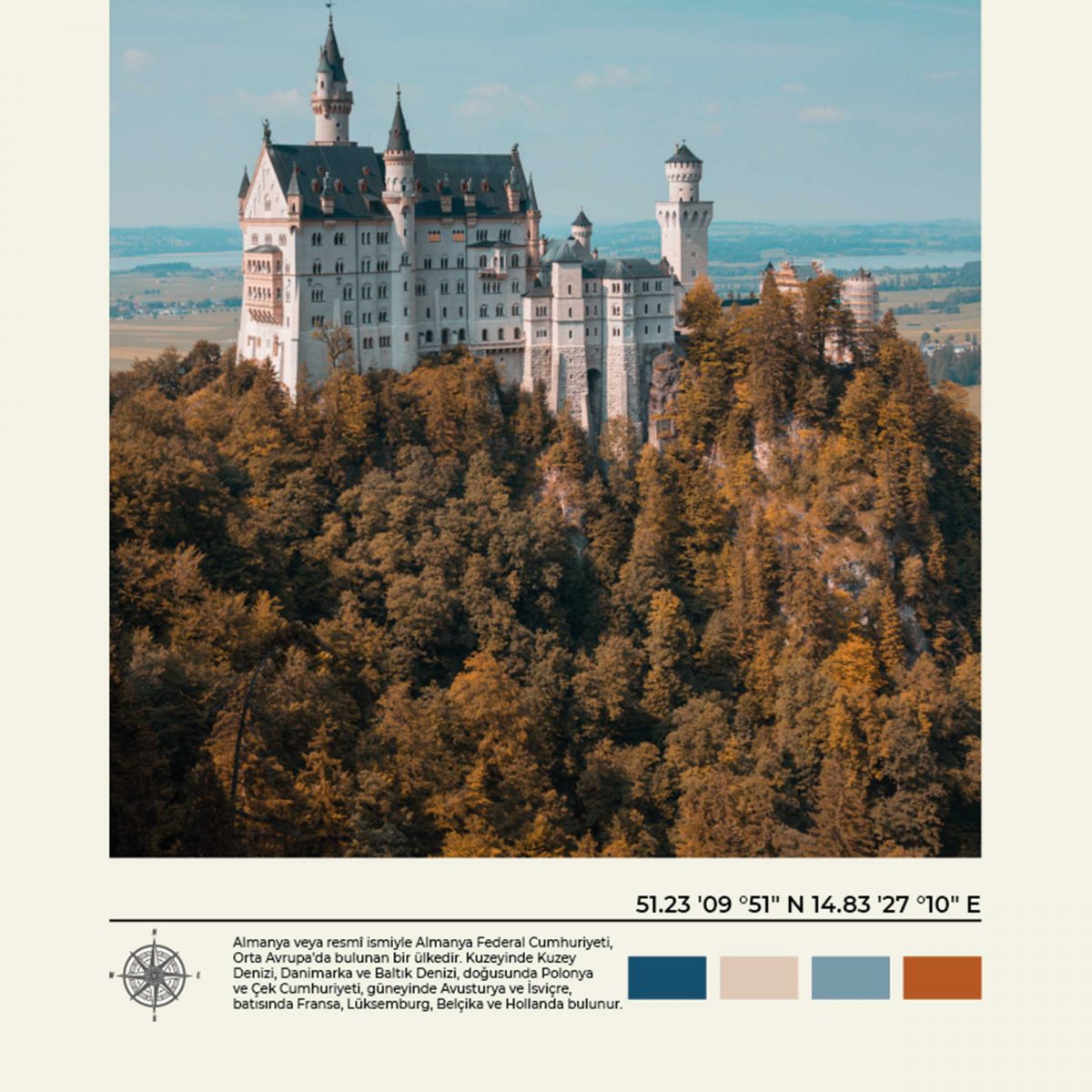 Germany Ahşap Çerçeveli Tablo C10046 - Görsel 2