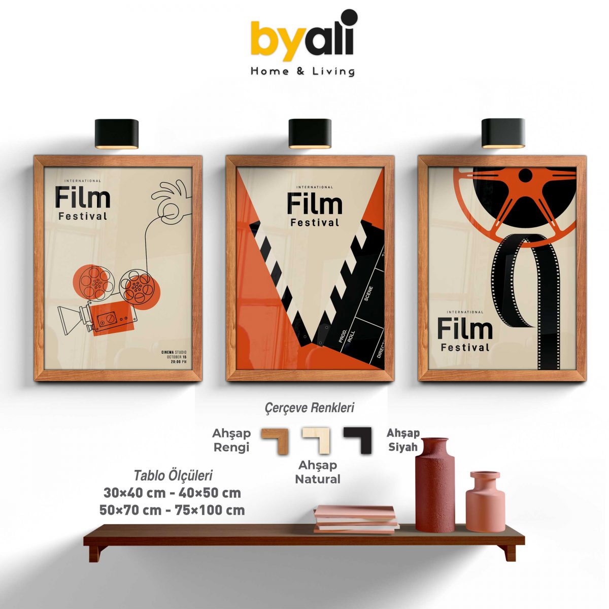 Film Festival 3’lü Tablo Seti - 3310