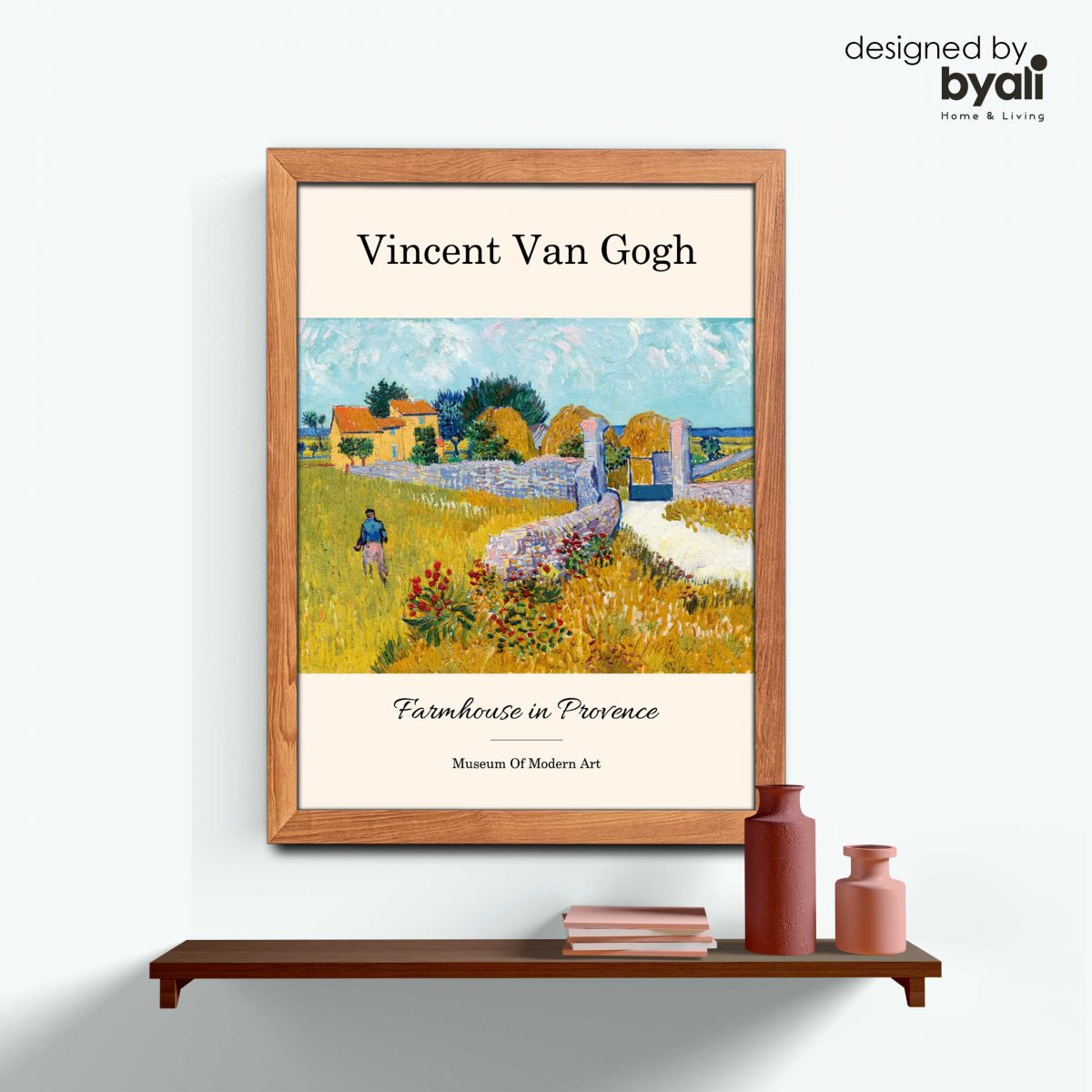 Van Gogh - Farmhouse in Provence Tablo - E1019