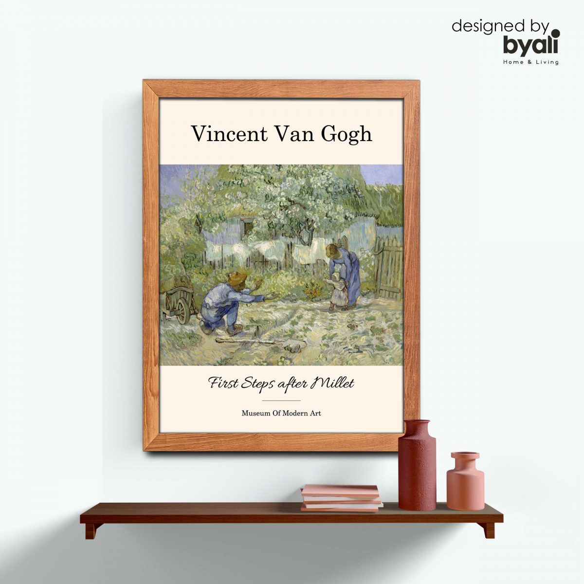 Van Gogh - First Steps after Millet Tablo - E1020