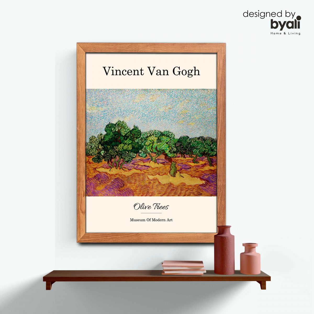 Van Gogh - Olive Trees Tablo - E1027