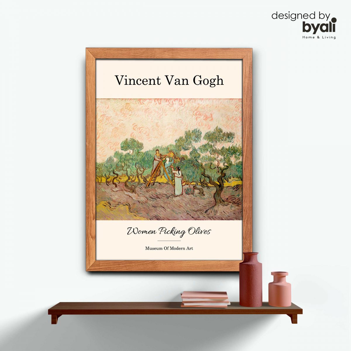 Van Gogh - Women Picking Olives Tablo - E1051