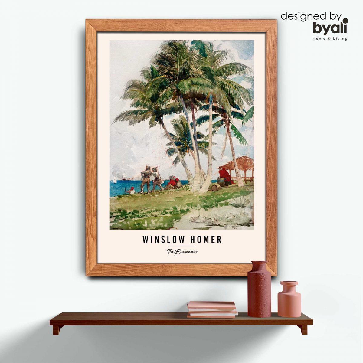 Winslow Homer - The Buccaneers Tablo - E1086