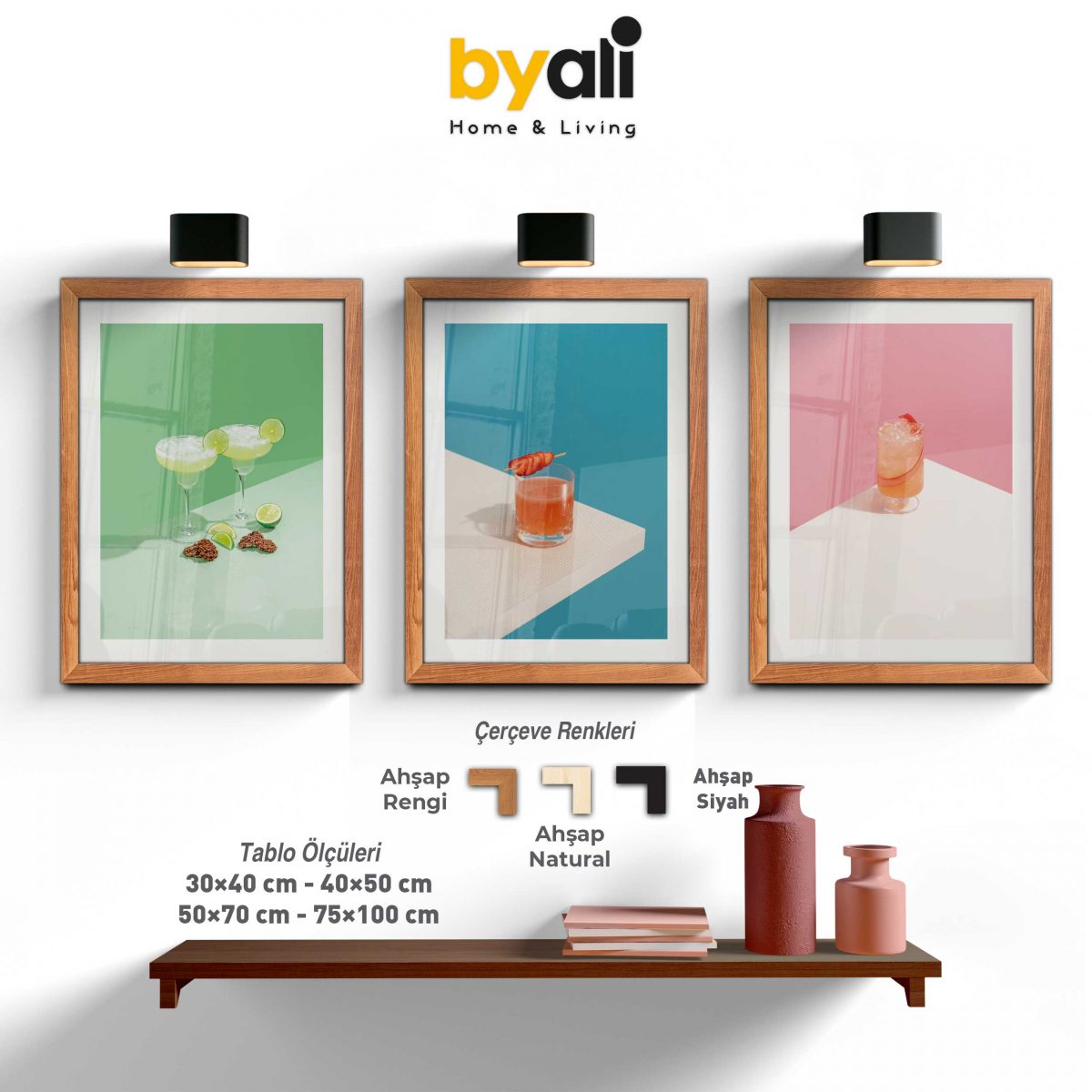 Margarita 3’lü Tablo Seti - F1030---0