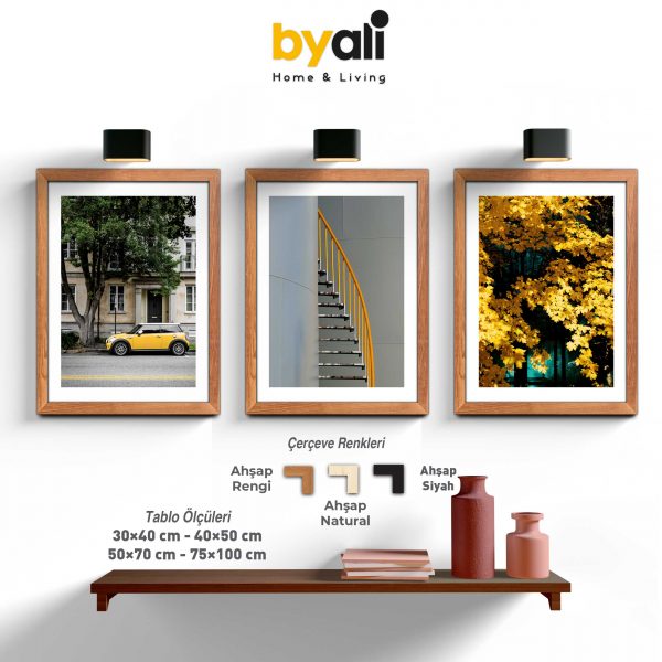 Life Style 3’lü Tablo Seti - F1060