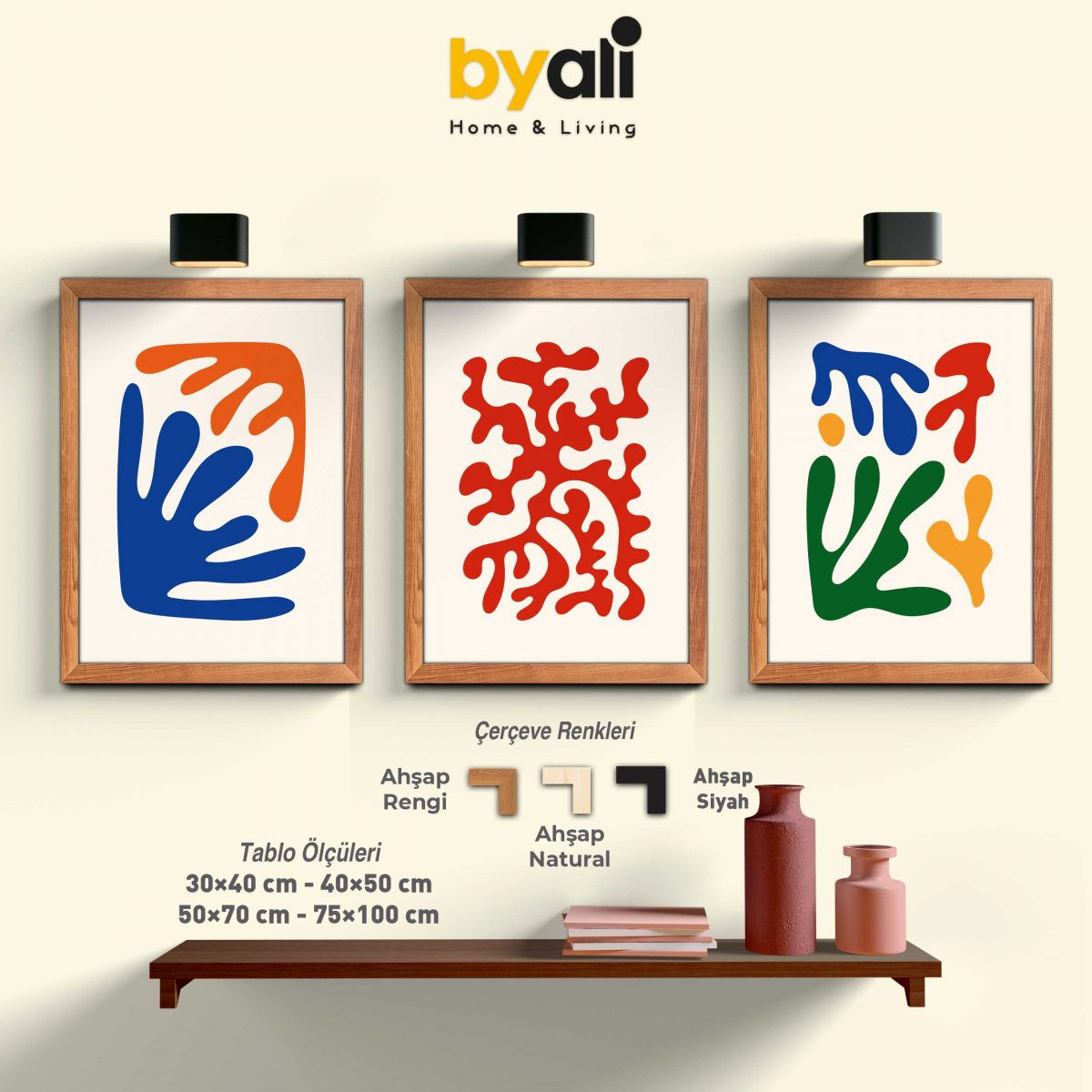 Matisse Art 3’lü Tablo Seti - 3323-0